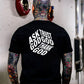 Ask God Trust God Thank God 3D Pattern  Print 100%Cotton T-Shirt