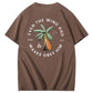 Be Still  Pattern Print 100%Cotton T-Shirt