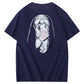 Save Me Pattern Crew Neck T-Shirt