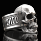Gothic Skull Sterling Silver Ring
