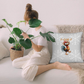 Funny F-CAW-F Rooster Christmas Pillow Cover (Set of 2)