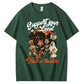 Support Your Local Trick or Treaters Pattern  Print 100%Cotton T-Shirt