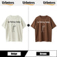 Urbntees No Fishing Today Funny Sad Stick Figure Graphic Pure Cotton T-Shirt