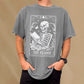 Halloween The Reader Tarot Card Unisex Washed T-shirt