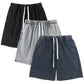 Men's Unisex Acid Wash Athletic Shorts – Cotton Drawstring with Pockets