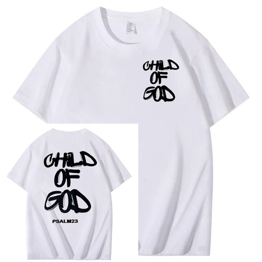 Child Of God Print Crew Neck T-Shirt