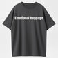Urbntees Emotional Baggage Sarcastic Quote Organic Cotton Unisex T-Shirt