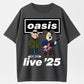Oasis x Wallace & Gromit Britpop Nostalgic Tour T-Shirt