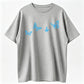 Blurring Butterfly Print Tee Oversized Fit Blurring Butterfly Graphic Psychedelic Print Y2K Unisex Streetwear Top