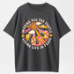 Colorful Mushroom IMAGINE Peace Lyrics Artistic T-Shirt