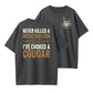 Never Killed a Mountain Lion But I have Choked a Cougar Funny Quote T-Shirt