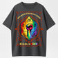 D&D Inspired Rainbow D20 T-Shirt – Unite & Roll for Initiative in Style