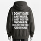 I’m Just a Foster Mom Funny Text Print Hoodie