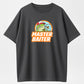 100% Cotton "Master Baiter" Funny Fishing Bass Graphic T-Shirt