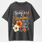 Urbntees Being a Grandma Makes My Life Complete Floral Grandma Pure Cotton T-Shirt