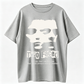 Two Faced Print Short Sleeve Graphic Unisex T-Shirt