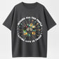 Peace Anthem Guitar Circle Peace Sign Tree of Life T-Shirt
