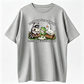 I Tried to Form a Gang But It Turned Into a Book Club Shirt, Funny Reading Tee, Raccoon Frog Goose Graphic T-Shirt