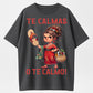 Summer t Shirts Women's Funny Mexican Spanish Mom \"Calm Or I Will Calm You\" Graphic T-Shirt