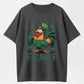 Urbntees F-Caw-F St Patrick's Drunk Rooster Funny Organic Cotton Unisex T-Shirt
