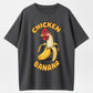 CHICKEN BANANA Funny Meme Mashup T-Shirt