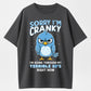 Urbntees Sorry I'm Cranky Terrible 80s Vibes Angry Bird Graphic Pure Cotton T-Shirt