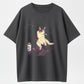 Cool Smoking Cat T-Shirt – Stand Out with This Quirky Retro Design