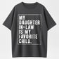Daughter-in-Law Shirt, Comfort Colors Dad Tee, Funny Father-in-Law Gift, Perfect Father’s Day Present from Daughter-in-Law