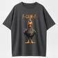 100% Cotton Unisex FCAWF Black Chicken