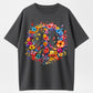 Bohemian Wreath Love & Peace Spirit T-Shirt