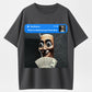 There Is Motion At Your Front Door Funny Squid Game Doll Cash T-Shirt