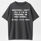 Urbntees Sometimes I Can't Tell Preschool or High School Oh Wait I'm at Work Funny Tee
