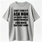 100% Cotton Funny Mom Life Quote Graphic T-Shirt – “Can’t Find It? Ask Mom” Casual Everyday Tee