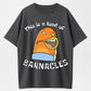 This Is a Load of Barnacles Funny SpongeBob Style Organic Cotton Unisex T-Shirt