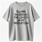 Humorous “You Exceed My Medication Limits” Print Unisex Slightly Stretchy Geometric Fabric, Casual Style, Ideal Gift for Senior Men & Women Pullover