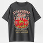 Letter Print Round Neck Tee, Casual Short Sleeve Crew Neck T-shirt for Summer
