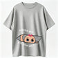 100% Cotton "Excuse Me, Is It July Yet?" Funny Pregnancy Baby Reveal T-Shirt