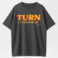 100% Cotton 'Turn The Volume Up' Music Graphic T-Shirt