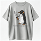 Flight Was Never An Option Shirt, Funny Penguin Knife Tee, Sarcastic Dark Humor Gift