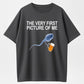 Urbntees The Very First Picture of Me Sperm Beer Funny Organic Cotton Unisex T-Shirt