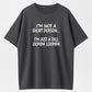 100% Cotton "I'm Not A Short Person, I'm A Tall Oompa Loompa" Funny Quote T-Shirt