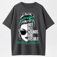 Urbntees "Not All Wounds Are Visible" Mental Health Awareness Woman Graphic Cotton Tee