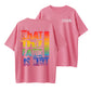 What The F Is Next 2026 Funny Sarcastic Rainbow Graphic T-Shirt