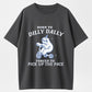 Urbntees Born to Dilly Dally Forced to Pick Up the Pace Sloth Organic Cotton Unisex T-Shirt