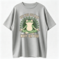 Funny EFF YOU SEE KAY Frog Meditation Graphic T-Shirt