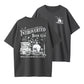 Women's Skull & Letter Print Round Neck Graphic Tee, Vintage Trendy Casual Short Sleeve T-shirt for Daily Wear
