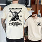 Double-Sided Generation X Custom Year T-shirt, Jesus Christian Shirt, Generation X T-Shirt
