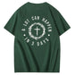 A Lot Can Happen  In 3 Days Pattern Print Crew Neck T-Shirt