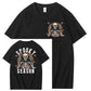 Halloween Spooky Season Funny Skll Pattern  Print 100%Cotton T-Shirt