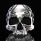 Gothic Skull Sterling Silver Ring